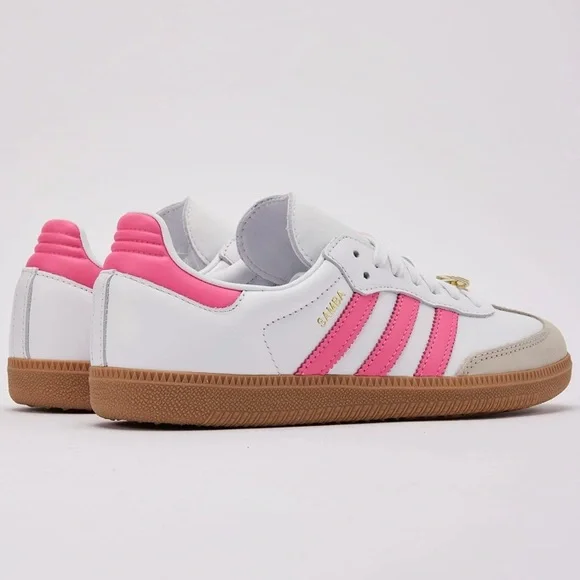 🌸 ADIDAS SAMBA PINK WHITE 🌸 - Picture 2 of 3